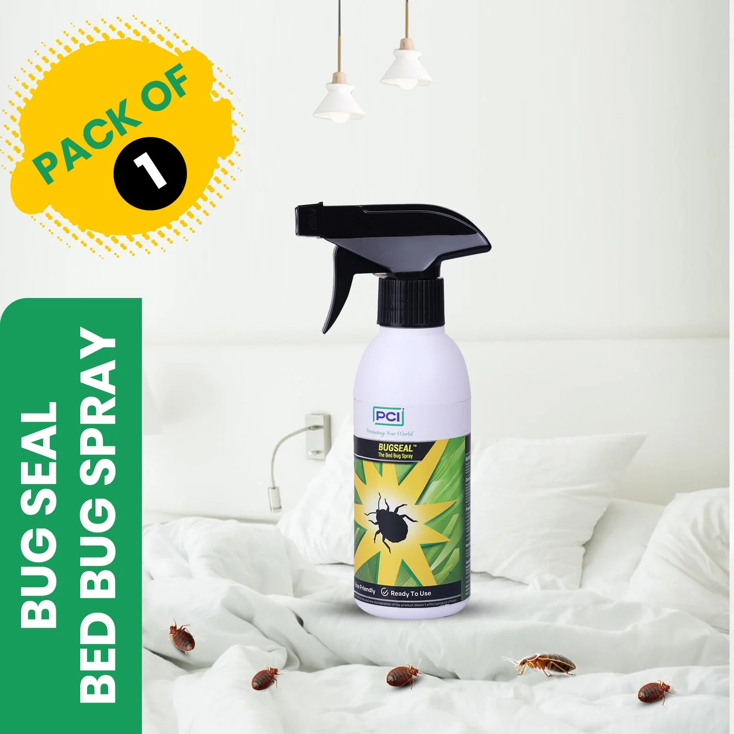 Bug Seal Natural Bed Bug Control Spray 250ml | Plant-Based Bed Bug ...